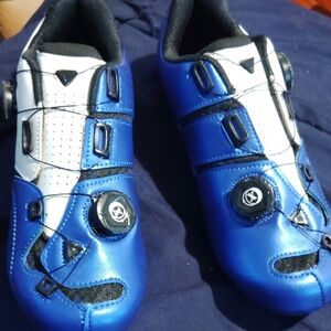 Women Blue Cycling Shoes